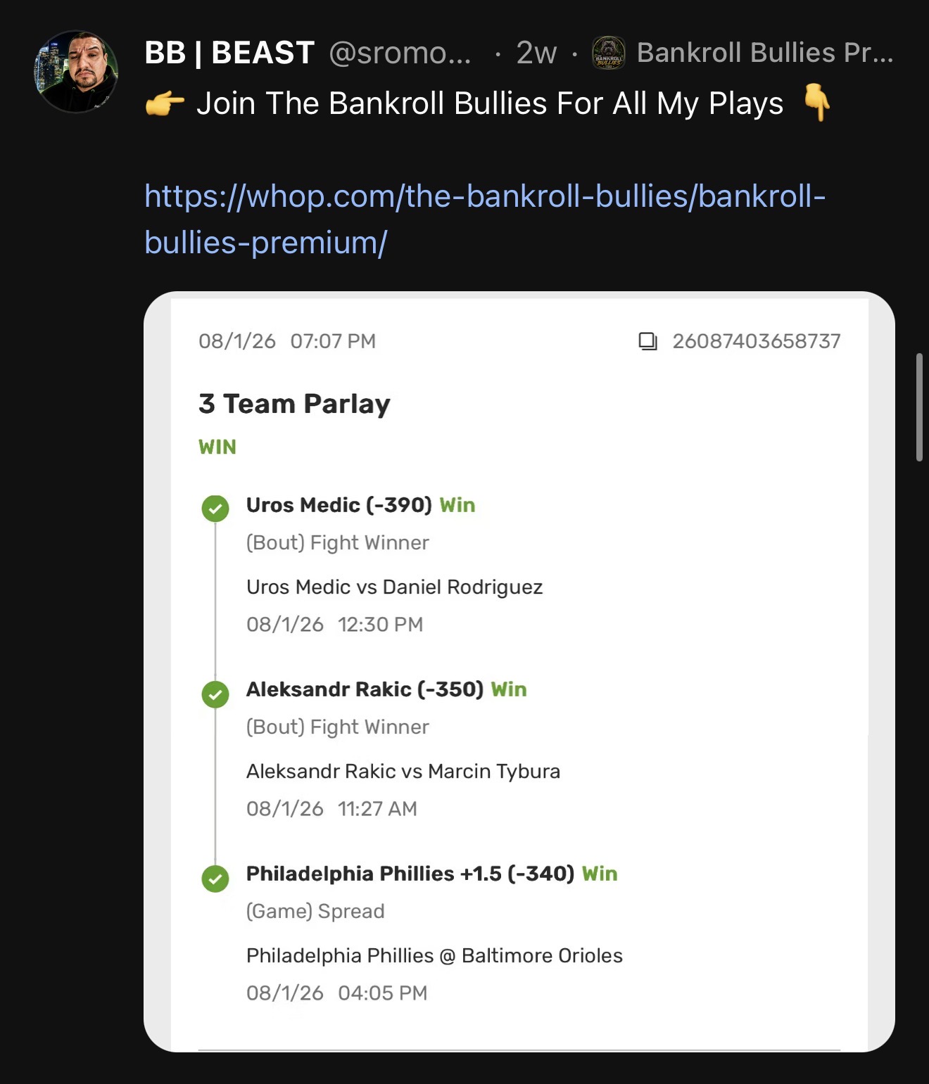 Bankroll Bullies operator recap 1