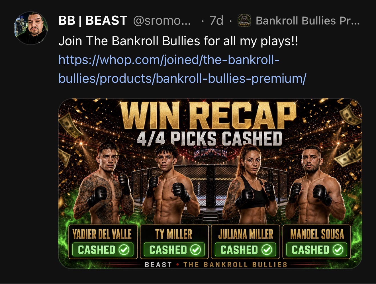 Bankroll Bullies operator recap 7