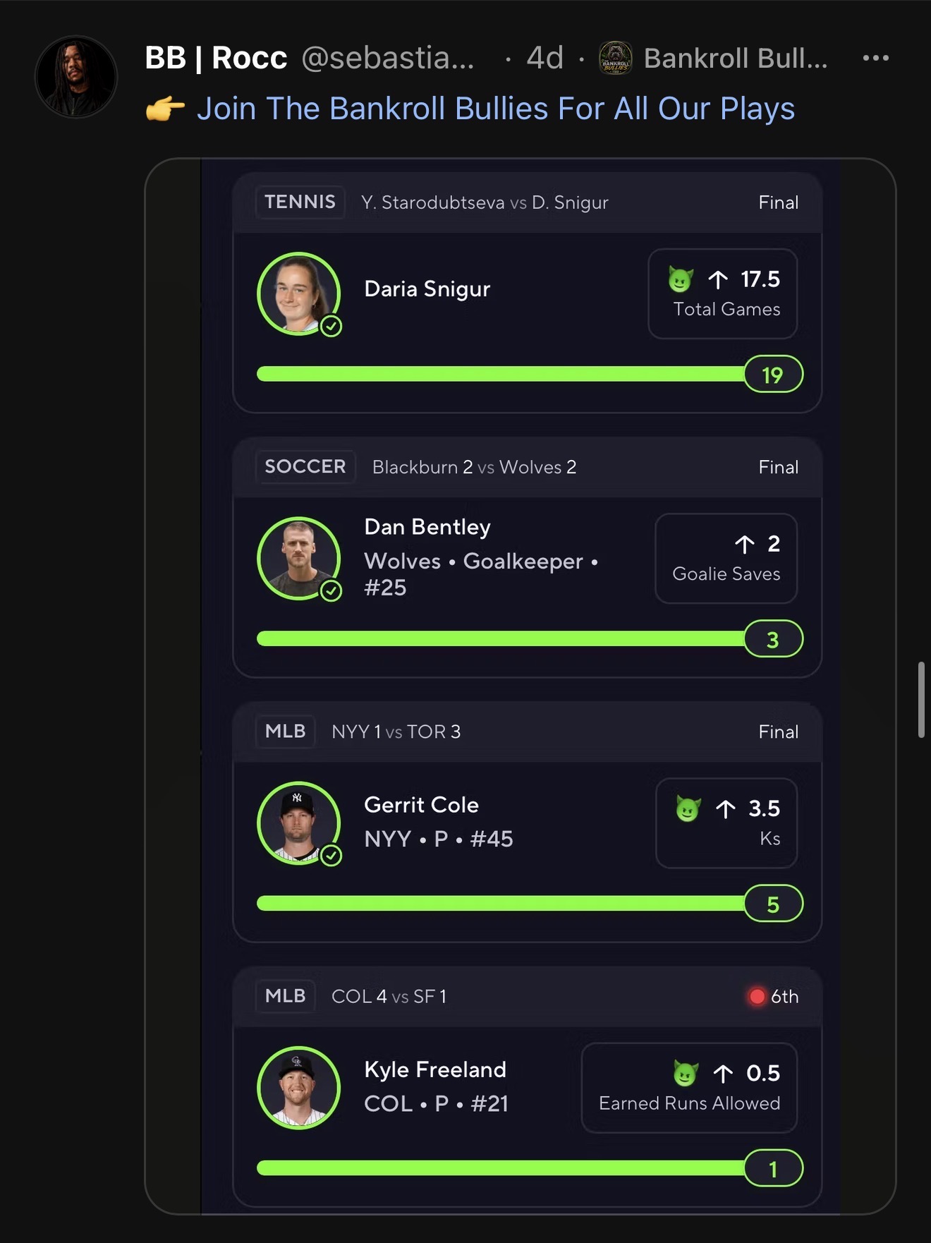 Bankroll Bullies operator recap 8