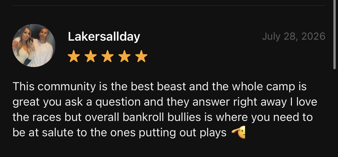 Original five-star member review from Lakersallday
