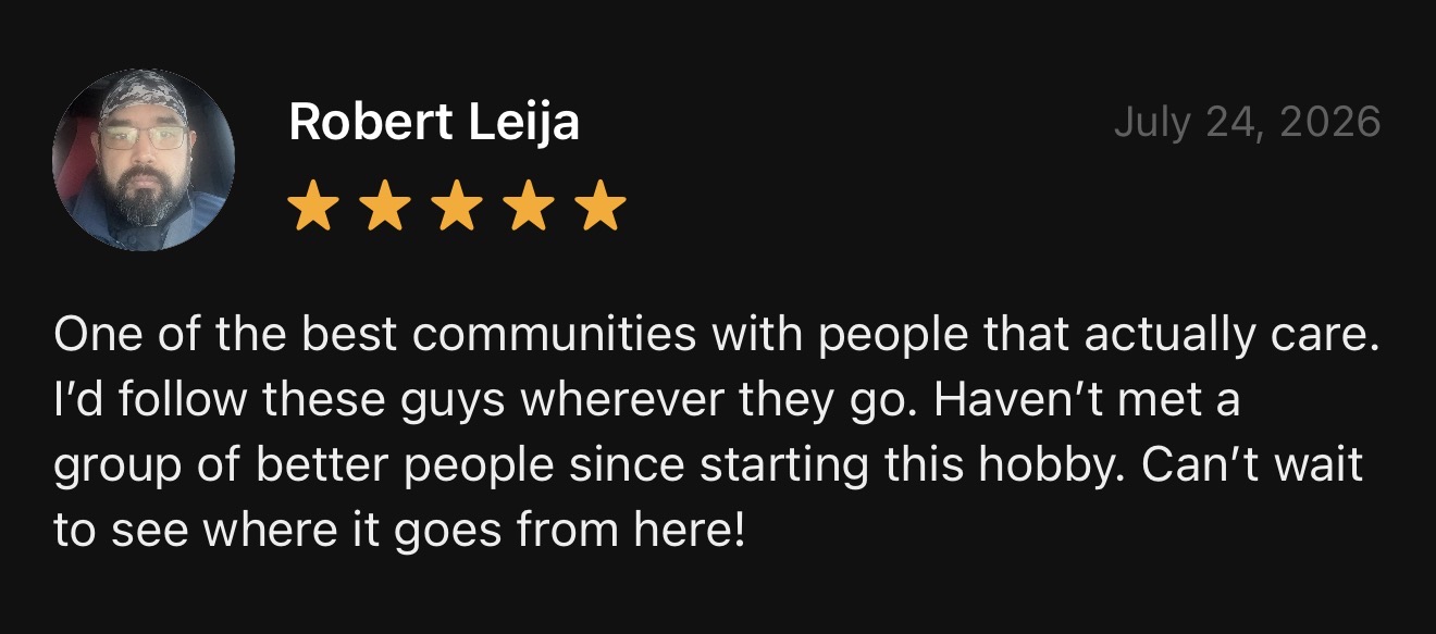 Original five-star member review from Robert Leija